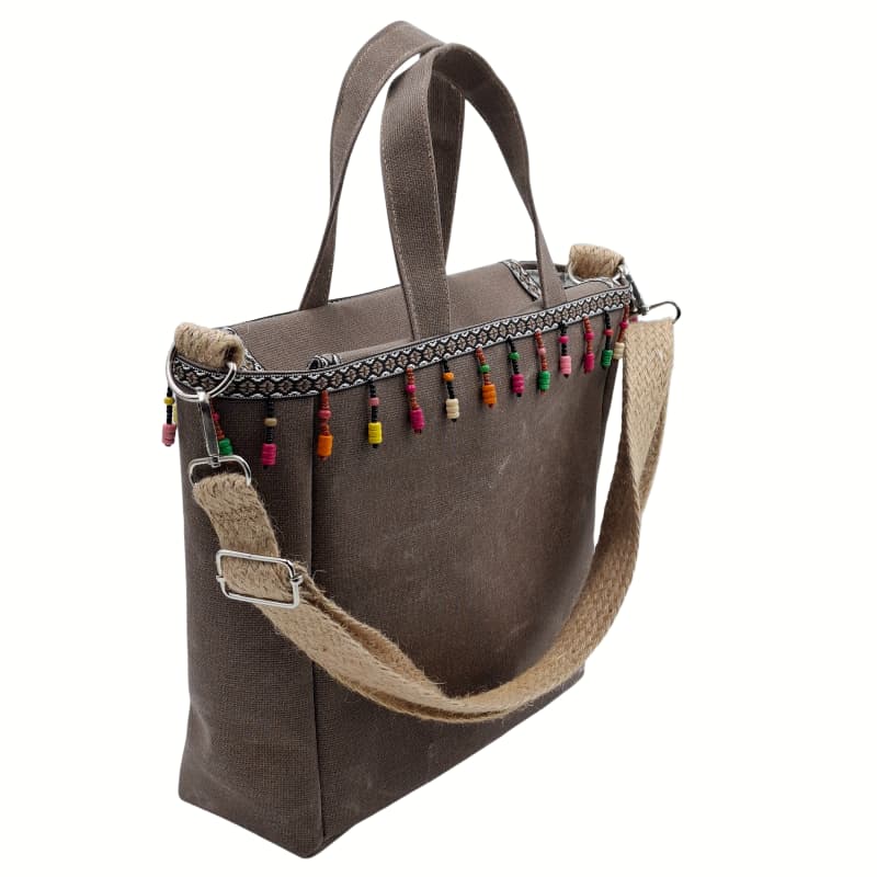 حقيبة نسائية صيفية من القماش المشمع من NVsisters