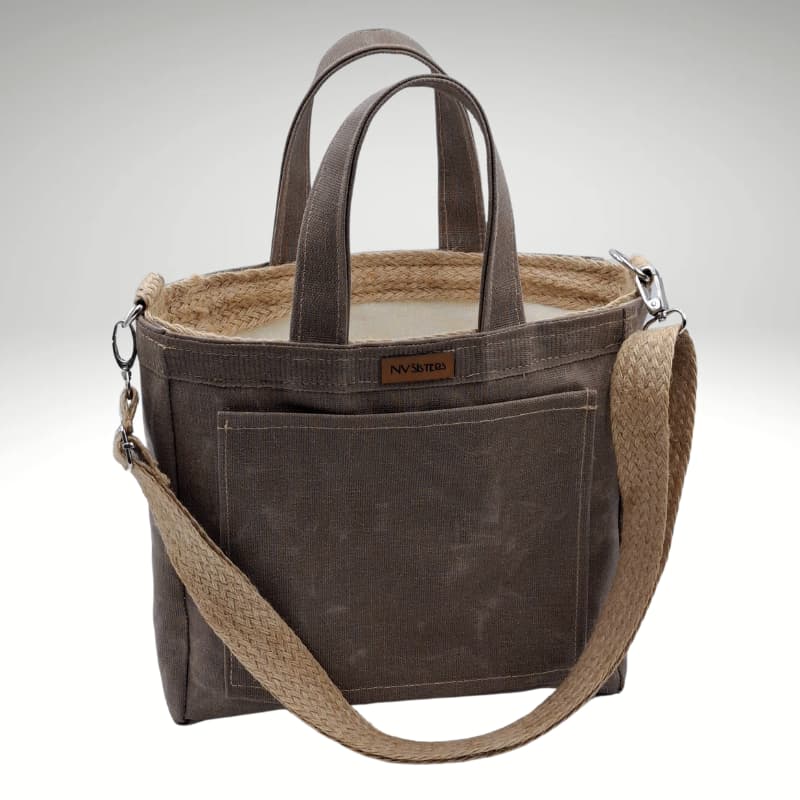 NVsisters Waxed Canvas Women’s Shoulder Bag