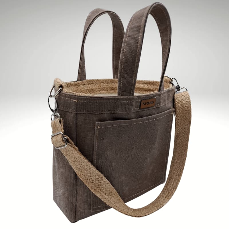 NVsisters Waxed Canvas Women’s Shoulder Bag