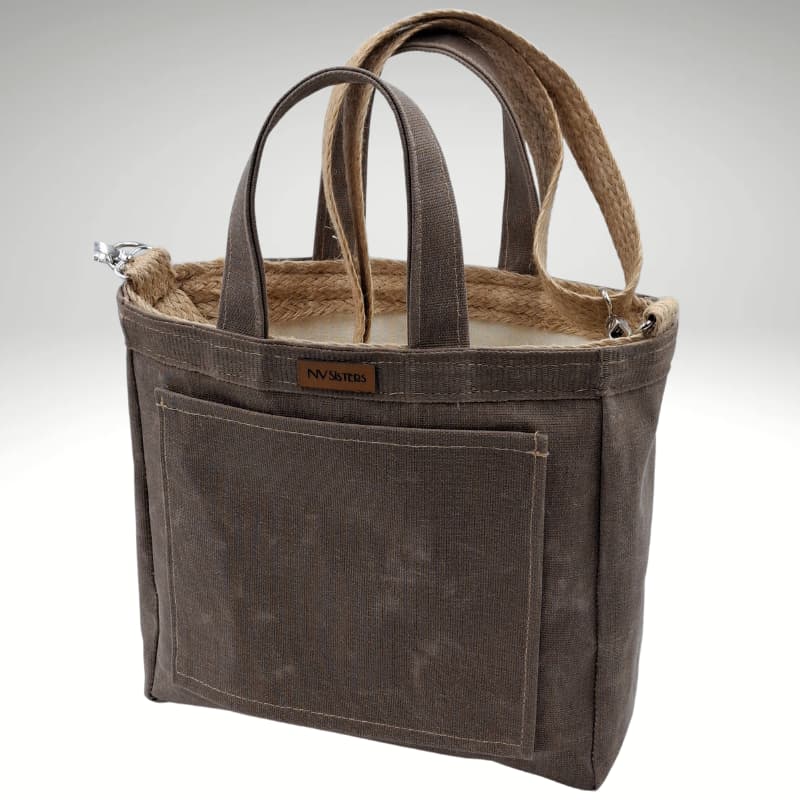 NVsisters Waxed Canvas Women’s Shoulder Bag