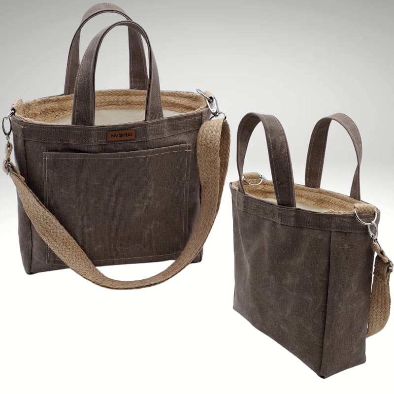 NVsisters Waxed Canvas Women’s Shoulder Bag