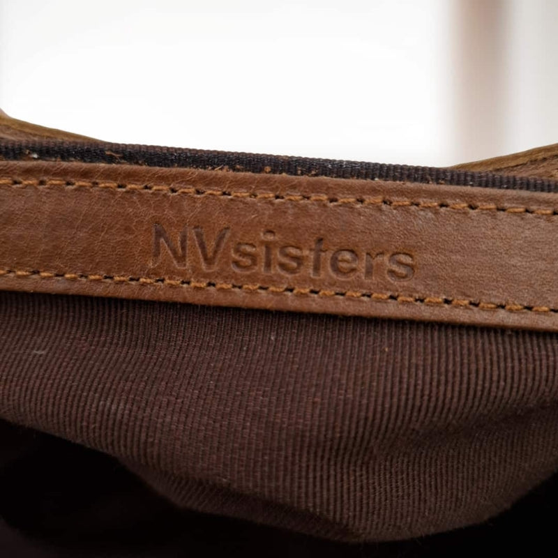 NVsisters Handmade Sepya Genuine Leather Bag Tan