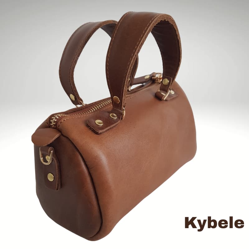NVsisters Handmade Kybele Genuine Leather Bag Tan