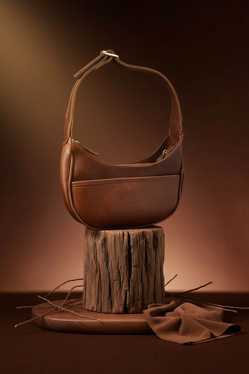 NVsisters Handmade Siena Genuine Leather Bag Tan