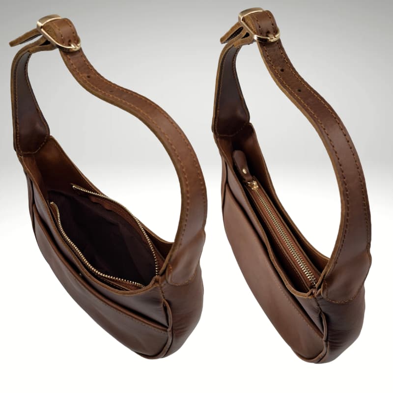 NVsisters Handmade Siena Genuine Leather Bag Tan