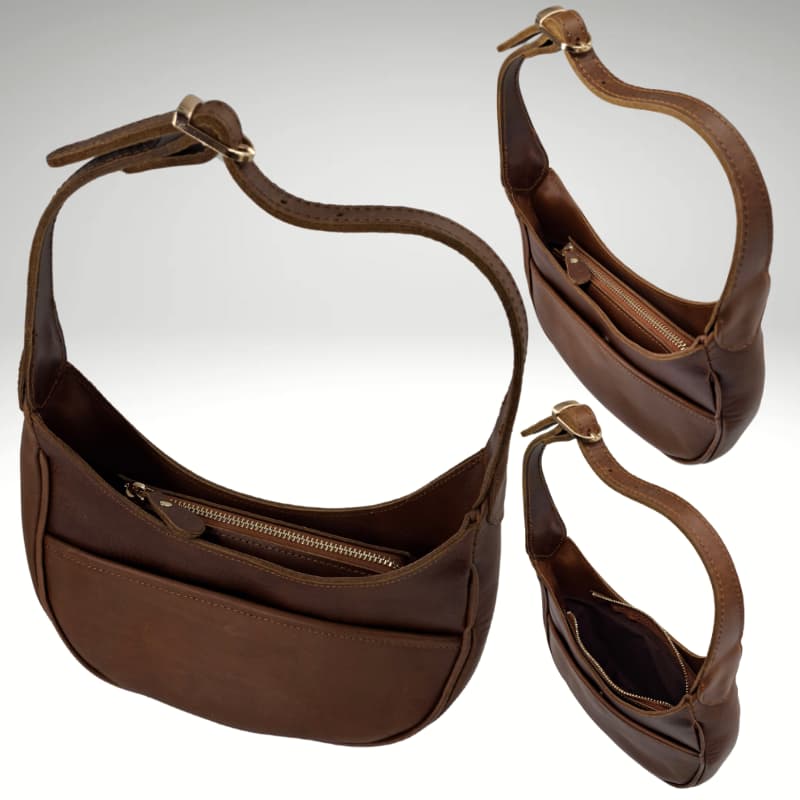 NVsisters Handmade Siena Genuine Leather Bag Tan